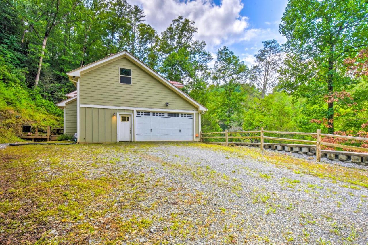 Cozy Riverside Dahlonega Home With Kayaks And Fire Pit Luaran gambar